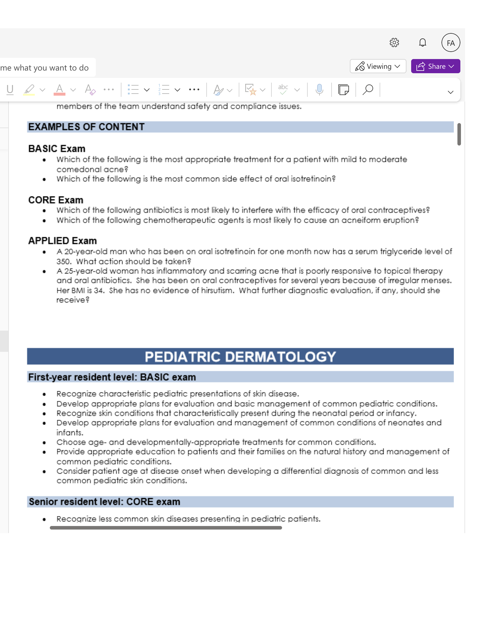 me what you want to do So Viewing v (FA LE Share v V members of the team understand safety and compliance issues. EXAMPLES OF CONTENT BASIC Exam • Whi