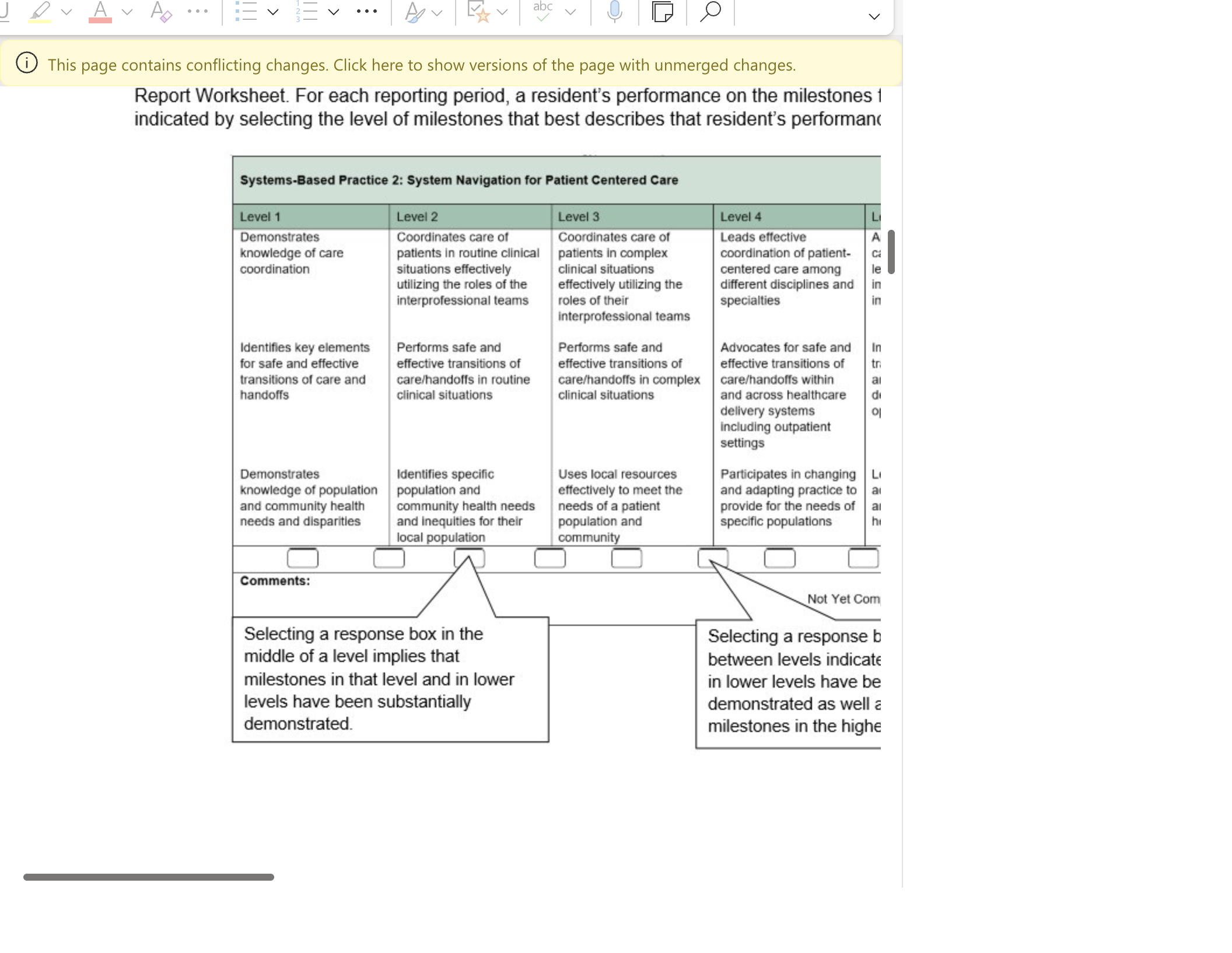 abc V ... V This page contains conflicting changes. Click here to show versions of the page with unmerged changes. Report Worksheet. For each reportin