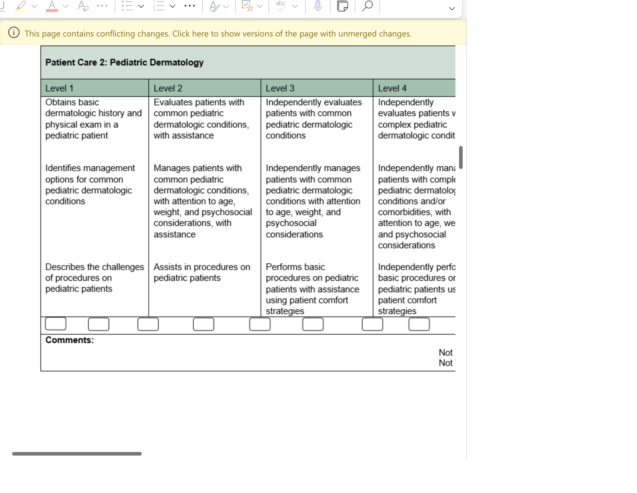 V ... V abc This page contains conflicting changes. Click here to show versions of the page with unmerged changes. Patient Care 2: Pediatric Dermatolo