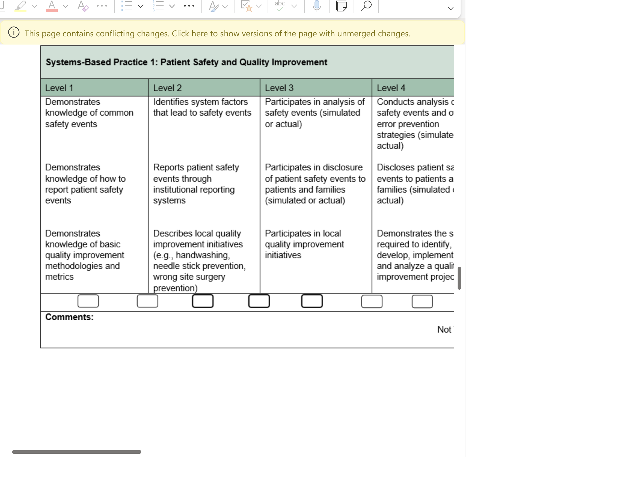 V V ... ... V abc This page contains conflicting changes. Click here to show versions of the page with unmerged changes. Systems-Based Practice 1: Pat