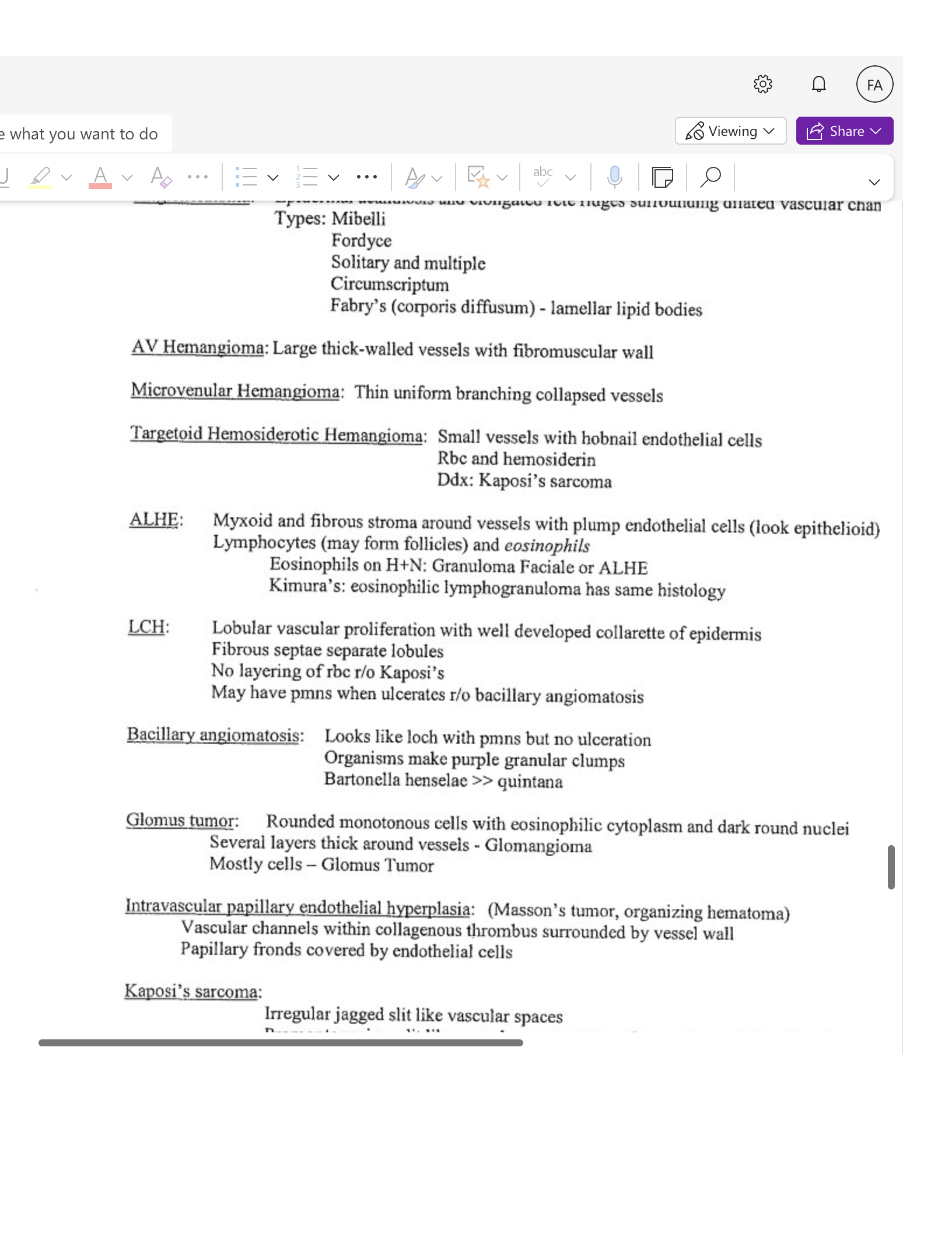 e what you want to do So Viewing v FA L Share v V i=V 3= ... Types: Mibelli Fordyce Solitary and multiple Circumscriptum Fabry's (corporis diffusum) -